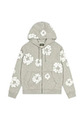 Denim Tears wreath zip hooded sweatshirt