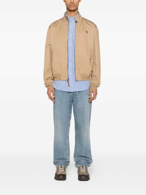 Polo Ralph Lauren embroidered-logo bomber jacket