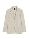 BOSS one - slim-fit suit jacket in virgin wool serge