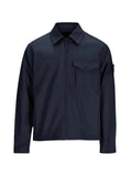 Stone Island 1200011 all-weather cotton canvas S.I. Ghost windproof and breathable regular-fit overshirt