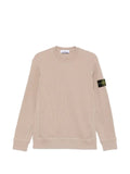 Stone Island 6100056 organic cotton waffle fleece sweater