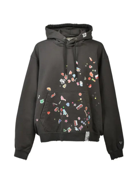 Maison MIHARA YASUHIRO Stickers hoodie