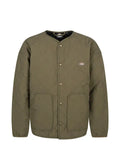 DICKIES logo-detail quilted jacket