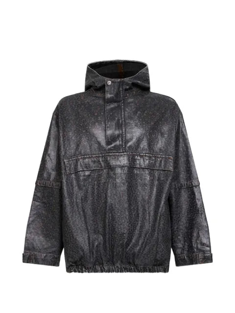PDF spotted-print foil-treated jacket