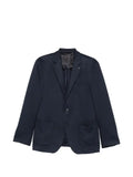 Karl Lagerfeld notched-lapel patch-pocket jacket