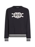 Dolce & Gabbana cotton sweatshirt with embroidery