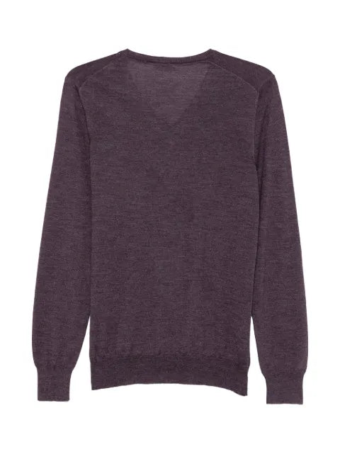 Gran Sasso V-neck wool sweater