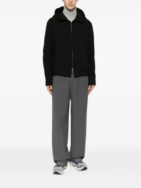 Emporio Armani hooded zipped jacket