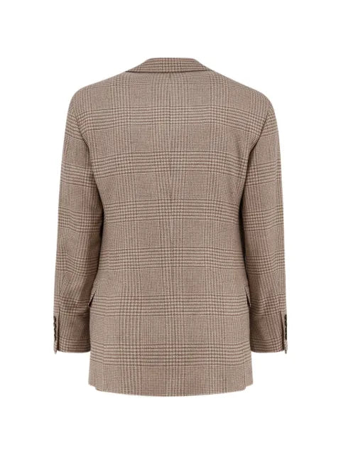 Brunello Cucinelli check-pattern blazer