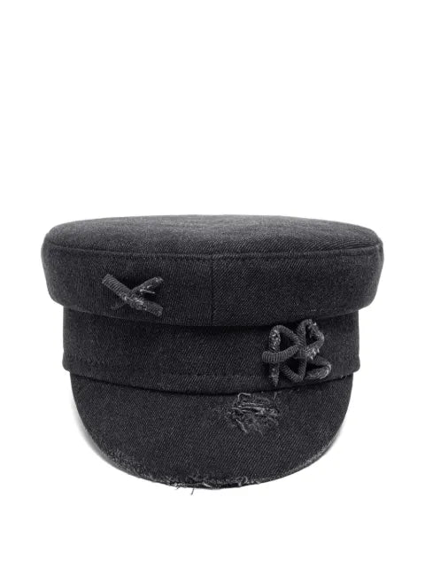 Ruslan Baginskiy Baker Boy Jeans-distressed baseball cap