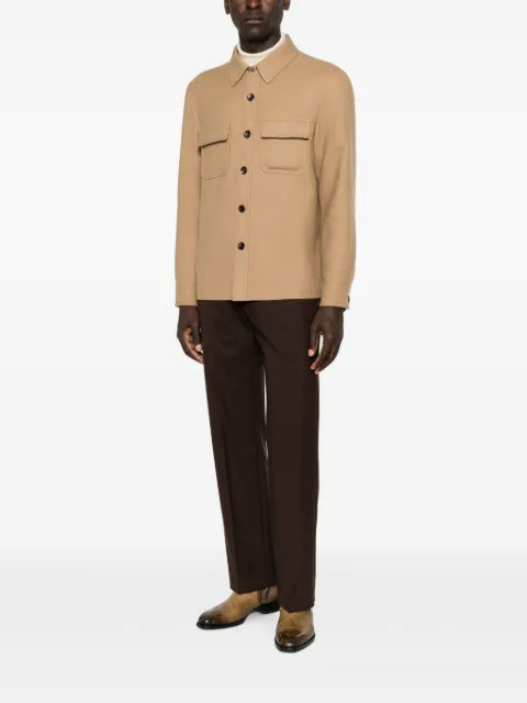 TOM FORD double splittable light wool outershirt