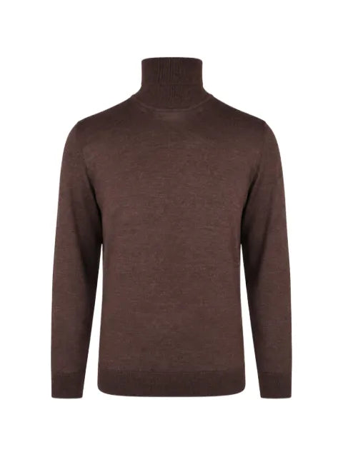 Pal Zileri ribbed-trim roll-neck sweater