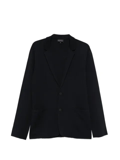 Emporio Armani single-breasted notch-lapel jacket