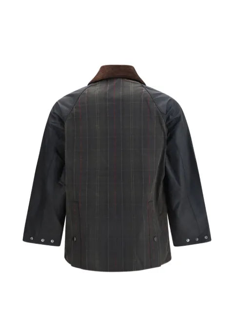 Barbour patchwork oversized Bedale waxed jacket