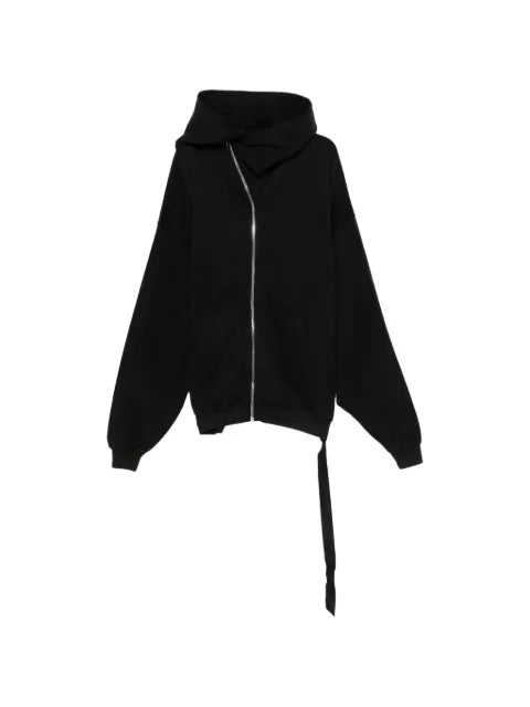 Rick Owens DRKSHDW Tower Mountain hun hoodie in black furka heavy sweatshirt jersey