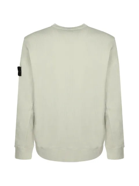 Stone Island 6100017 organic cotton interlock regular-fit crew-neck sweatshirt