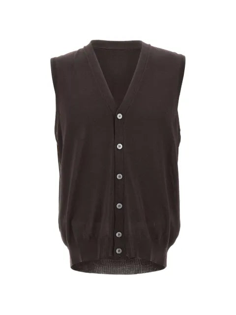 Filippo De Laurentiis V-neck buttoned sweater