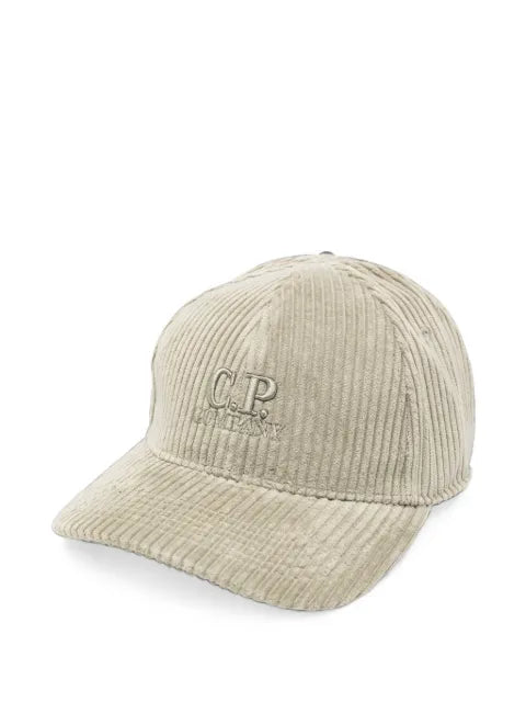 C.P. Company corduroy baseball cap with Logo
