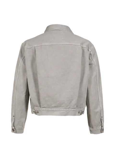 Maison Margiela pleated 4-Stitch denim jacket
