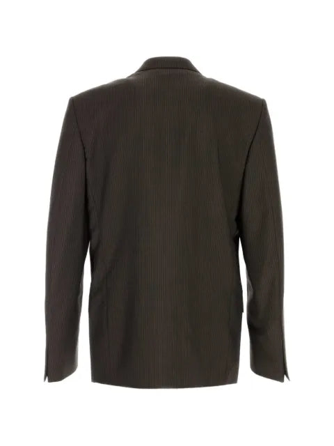 Gucci pinstripe double-breasted blazer