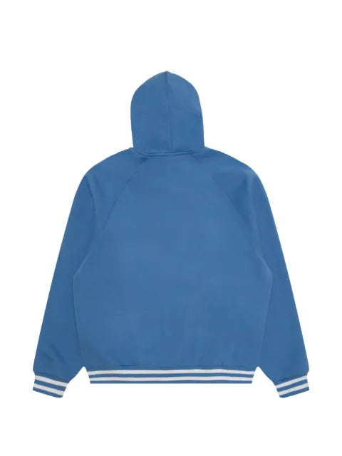 AAPE BY *A BATHING APE® logo-patch press-stud hoodie