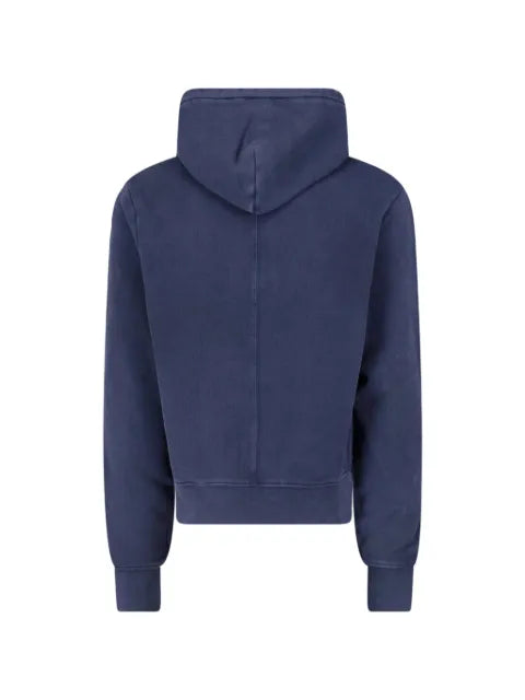 ENTIRE STUDIOS faded pouch-pocket hoodie