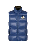 Moncler logo-patch quilted gilet