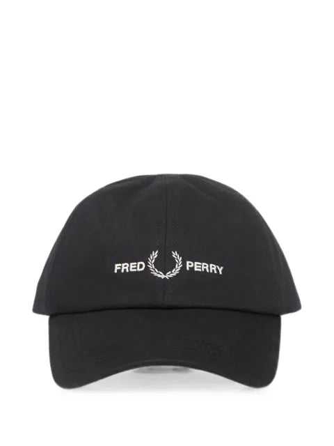 Fred Perry logo-embroidered baseball cap