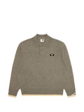 AAPE BY *A BATHING APE® logo-patch polo-collar sweater