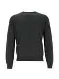 ALPHA STUDIO crew-neck merino wool sweater
