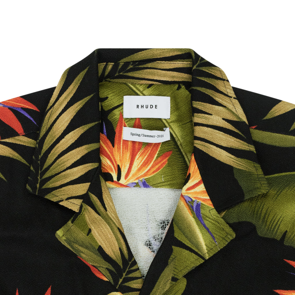 Multicolor Snap Hawaiian Button-down Shirt