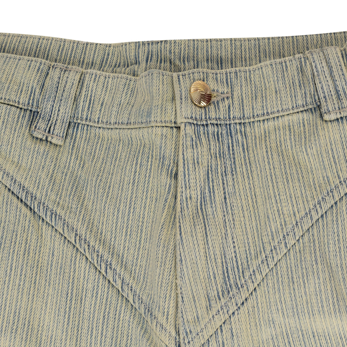 Blue Billie Bibs Denim Pants