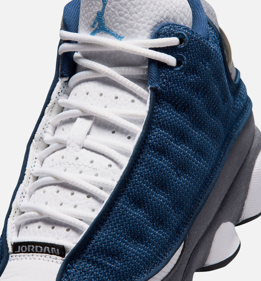 Air Jordan 13 Retro "Navy and Flint Grey" Big Kids' Shoe – Navy/University Blue/Flint Grey/White