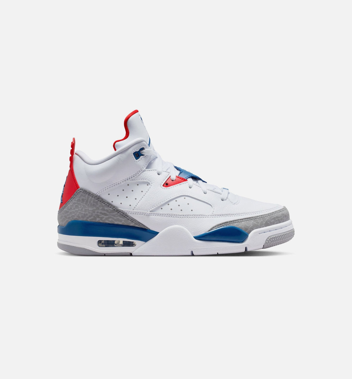 Son of Mars Low Men's Lifestyle Shoes - White / Varsity Red / Light Smoke Grey / True Blue