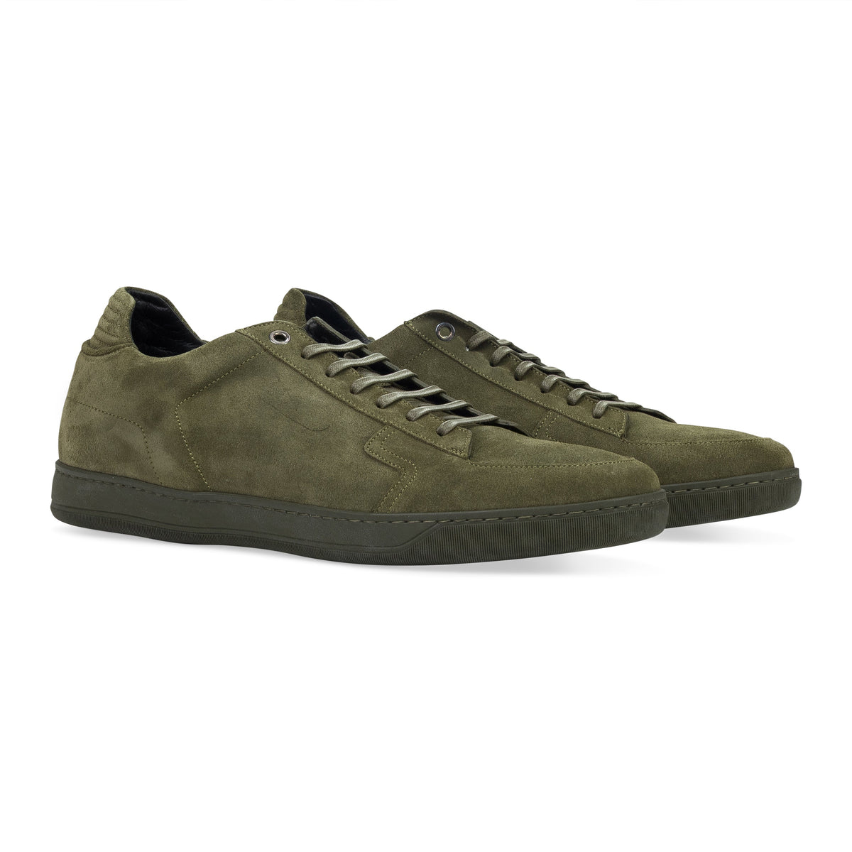 Green Low Top Sneakers