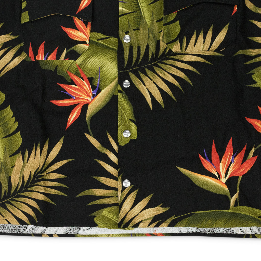 Multicolor Snap Hawaiian Button-down Shirt