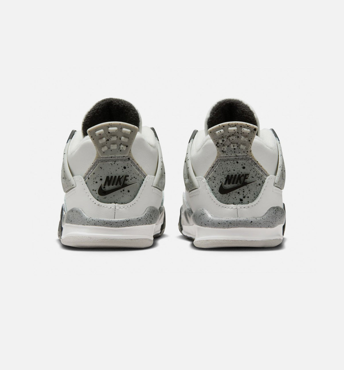 Air Jordan 4 Retro White Cement Infant/Toddler Sneakers