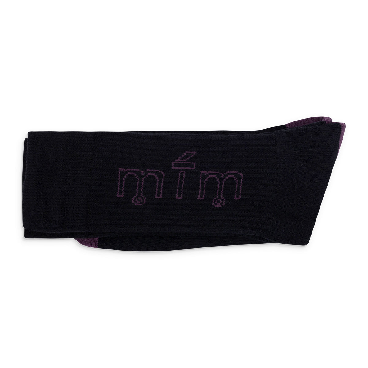 Black/White 3 Pack Calf Socks