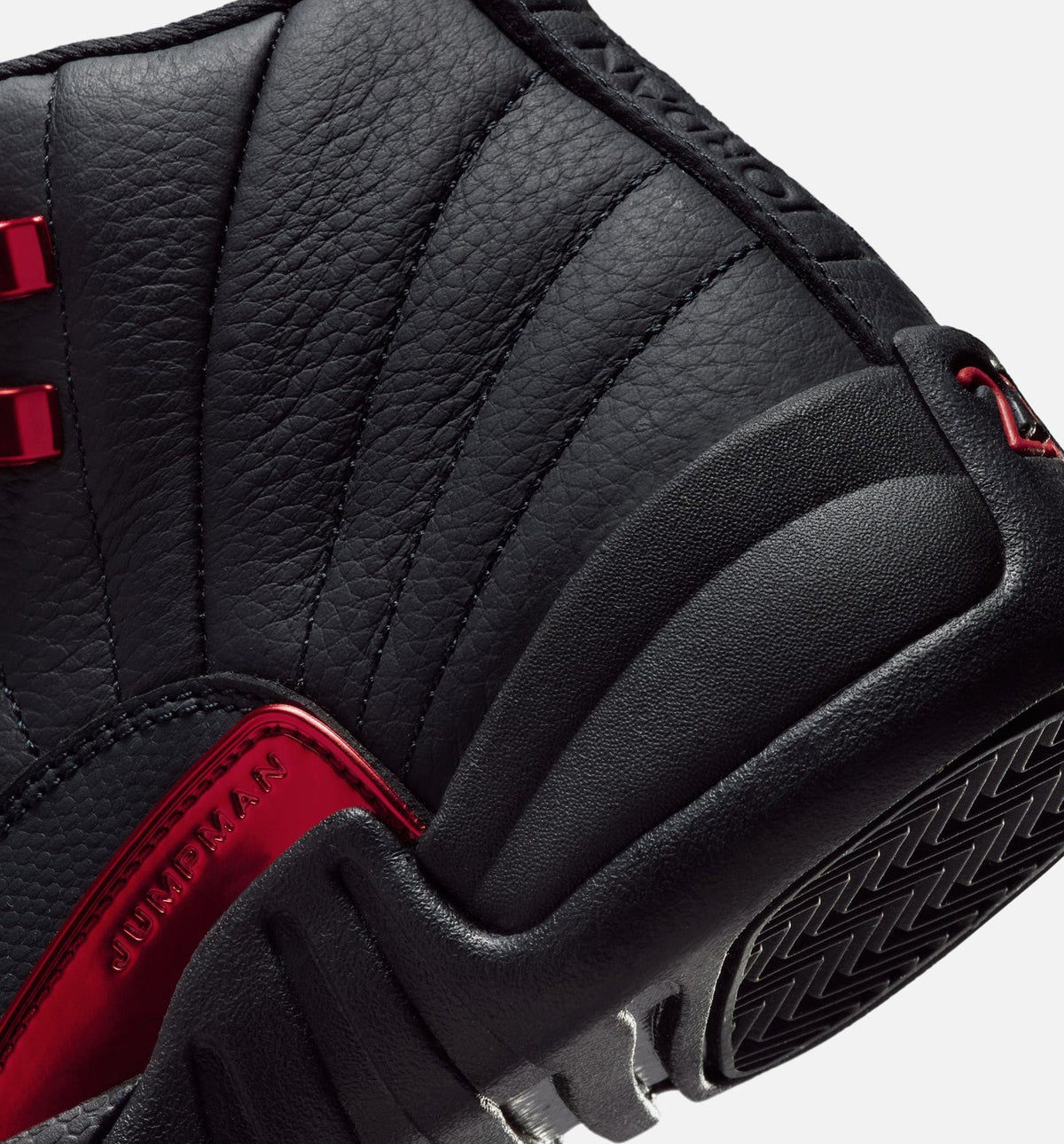 Air Jordan 12 Retro Bloodline | Grade School Lifestyle Shoe | Black/University Red