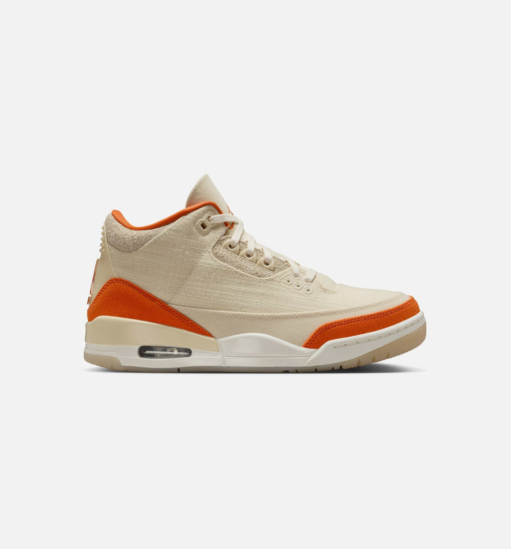 Air Jordan 3 Retro Starfish Women's Lifestyle Shoes - Fossil Grey/Starfish/Sail