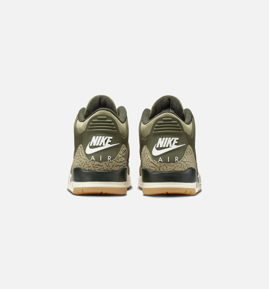 Air Jordan 3 Retro Medium Olive Men's Lifestyle Shoe