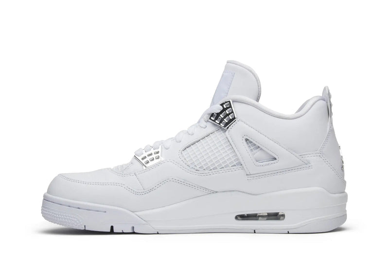 Air Jordan 4 Retro 'Pure Money' 2017 – All-White Premium Luxury on the AJ4's Iconic Silhouette