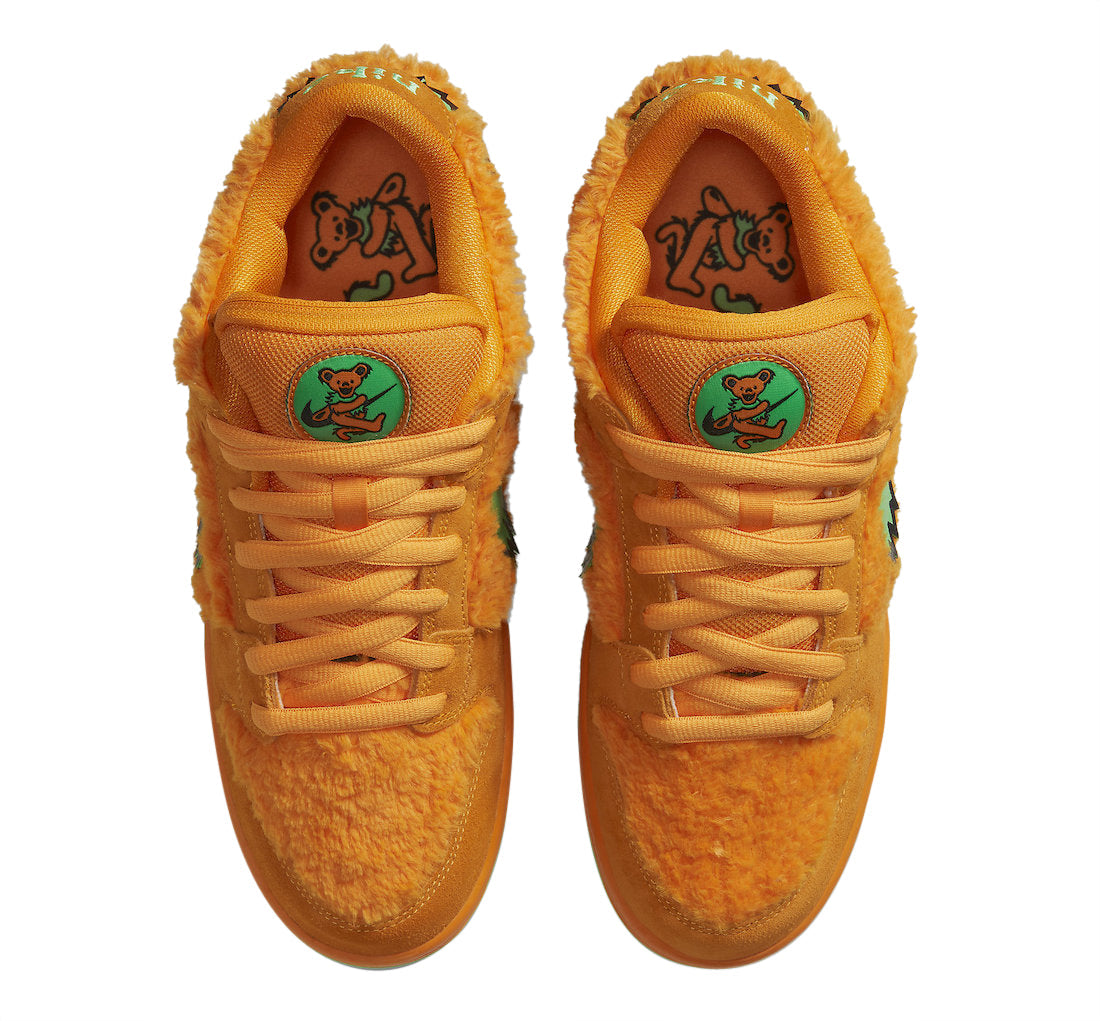 Grateful Dead X Nike SB Dunk Low Orange Bear CJ5378-800