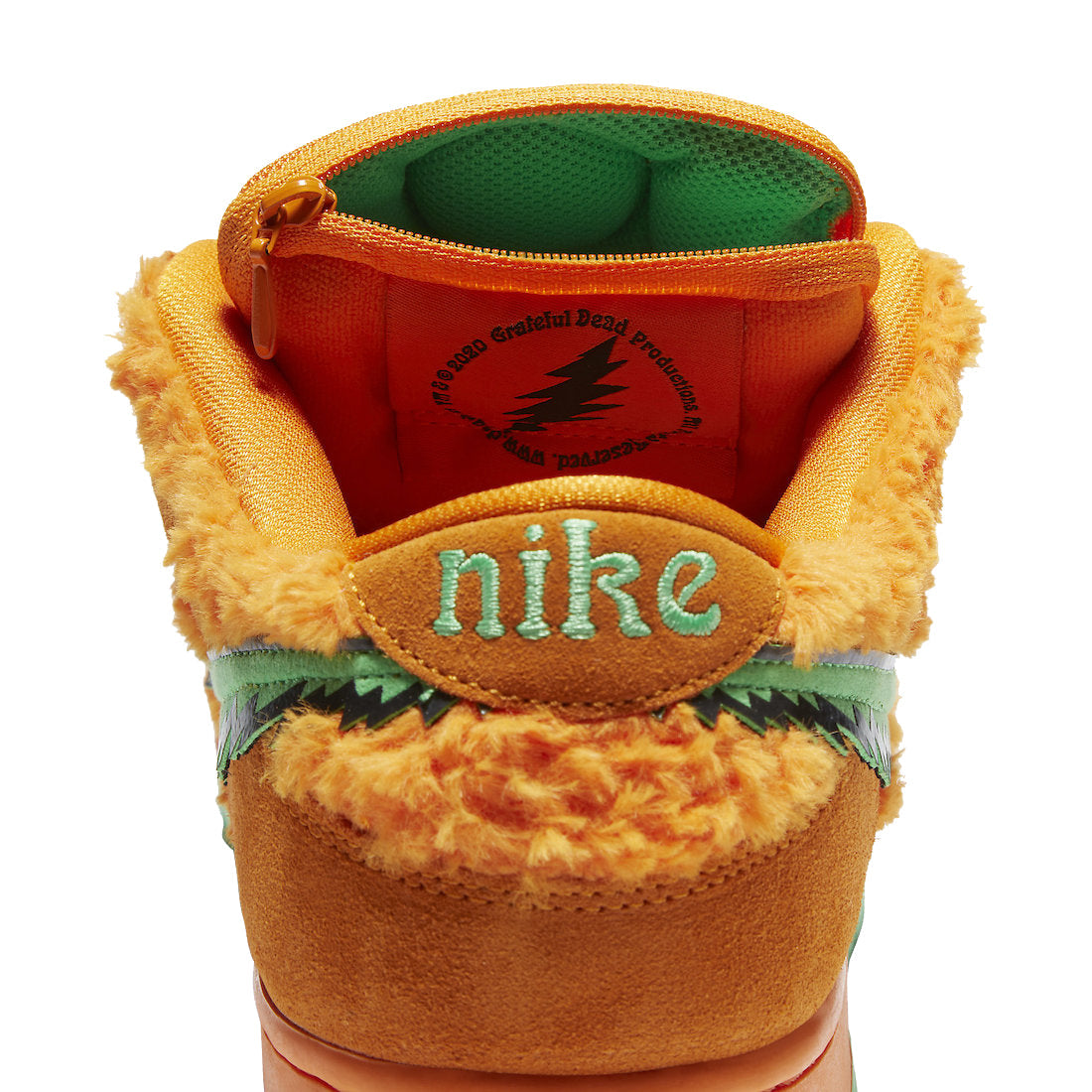 Grateful Dead X Nike SB Dunk Low Orange Bear CJ5378-800