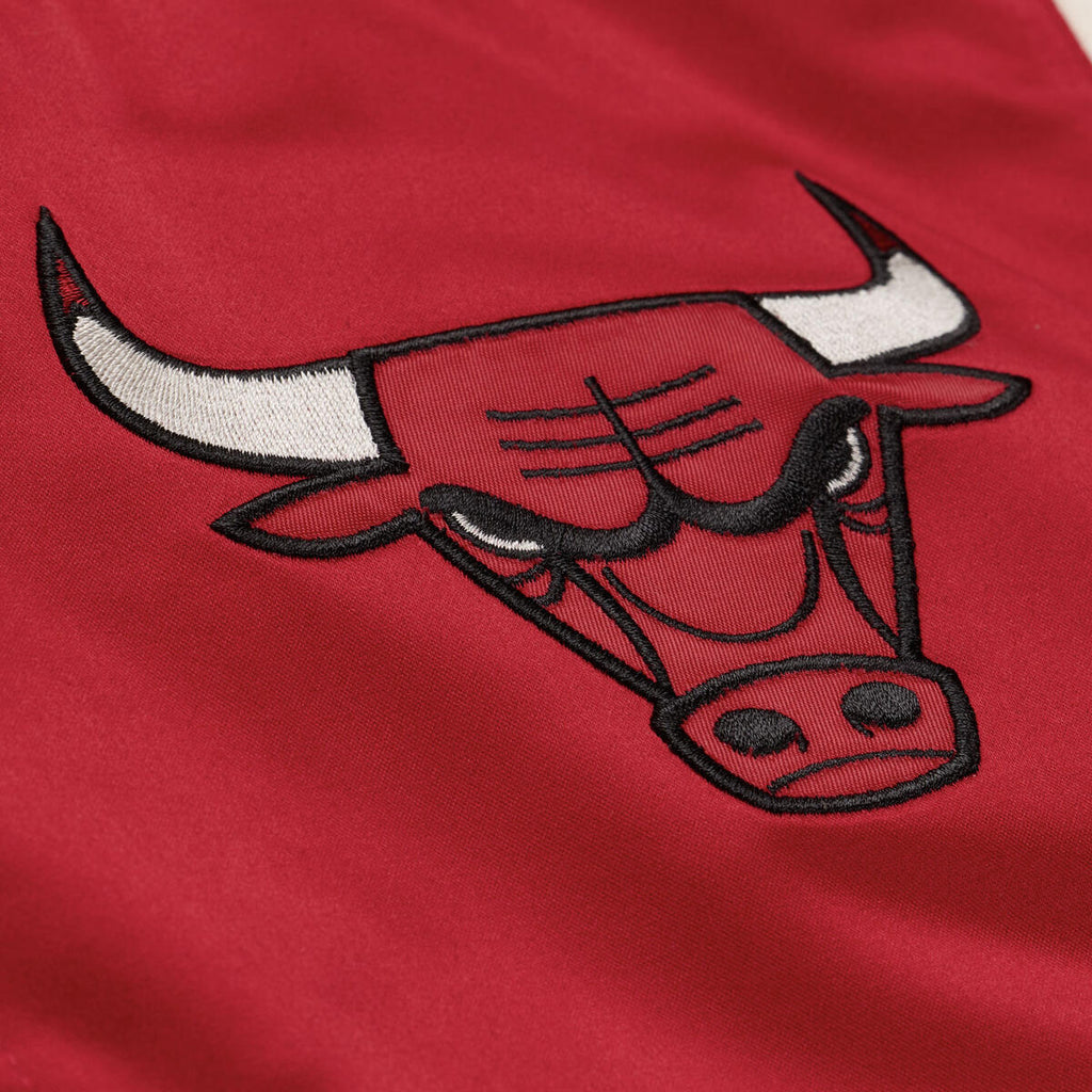 M&N NBA Chicago Bulls Retro Roots Lightweight Satin Jacket