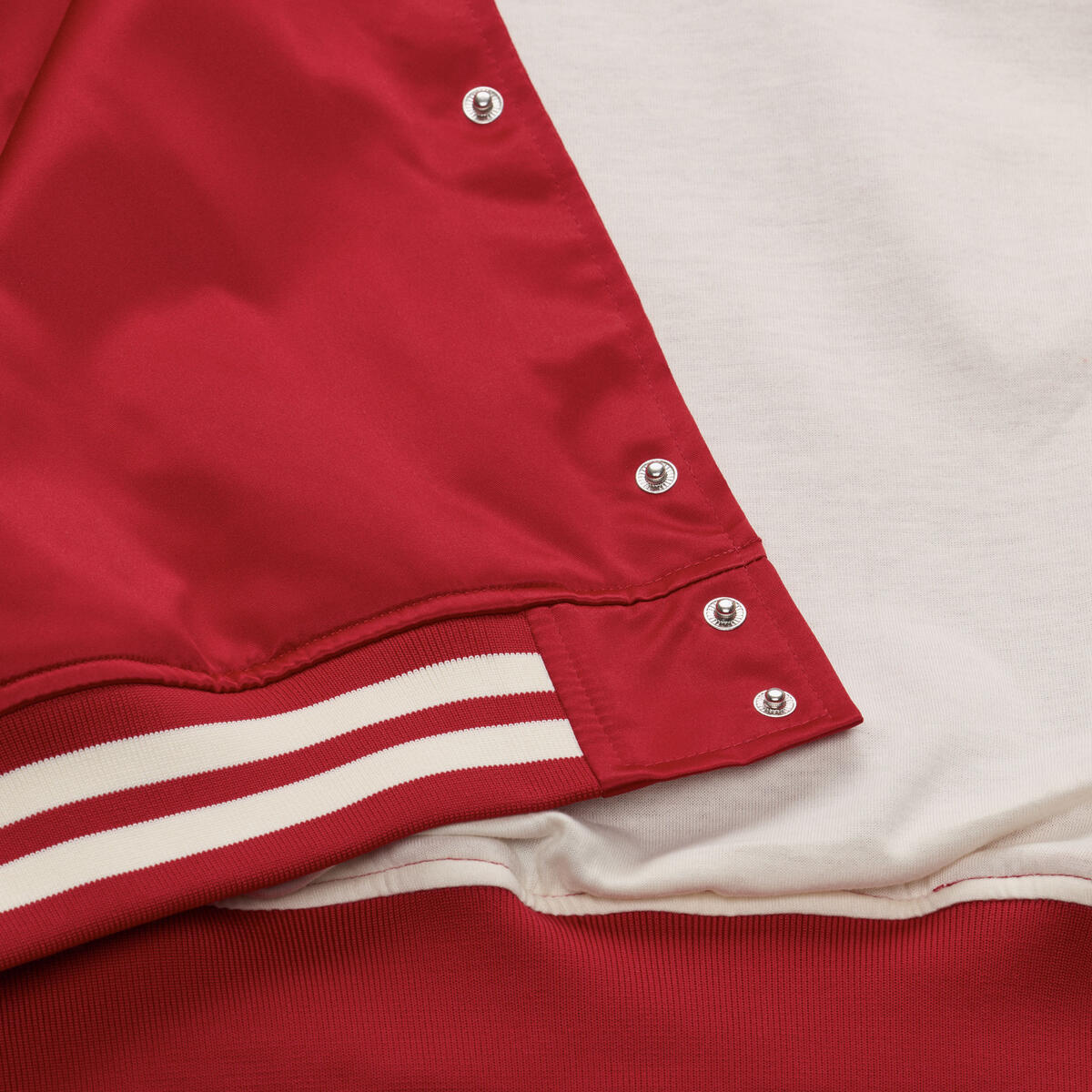 M&N NBA Chicago Bulls Retro Roots Lightweight Satin Jacket