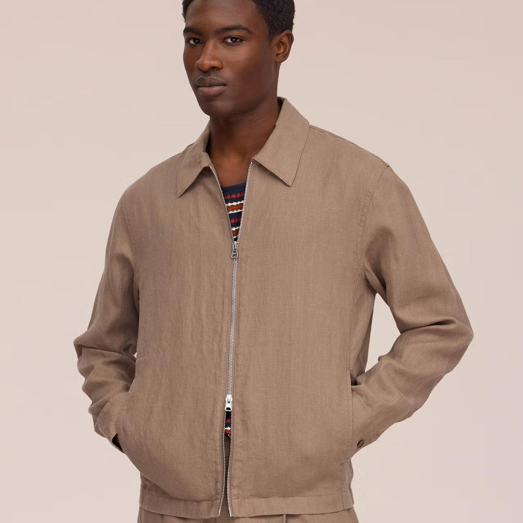 NN07 Alban Jacket: Clay Mirage