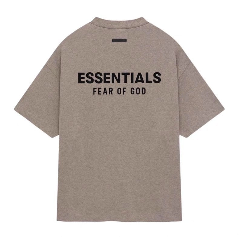 Fear of God Essentials Rubber Print Letter Crew Neck Short Sleeve Tee