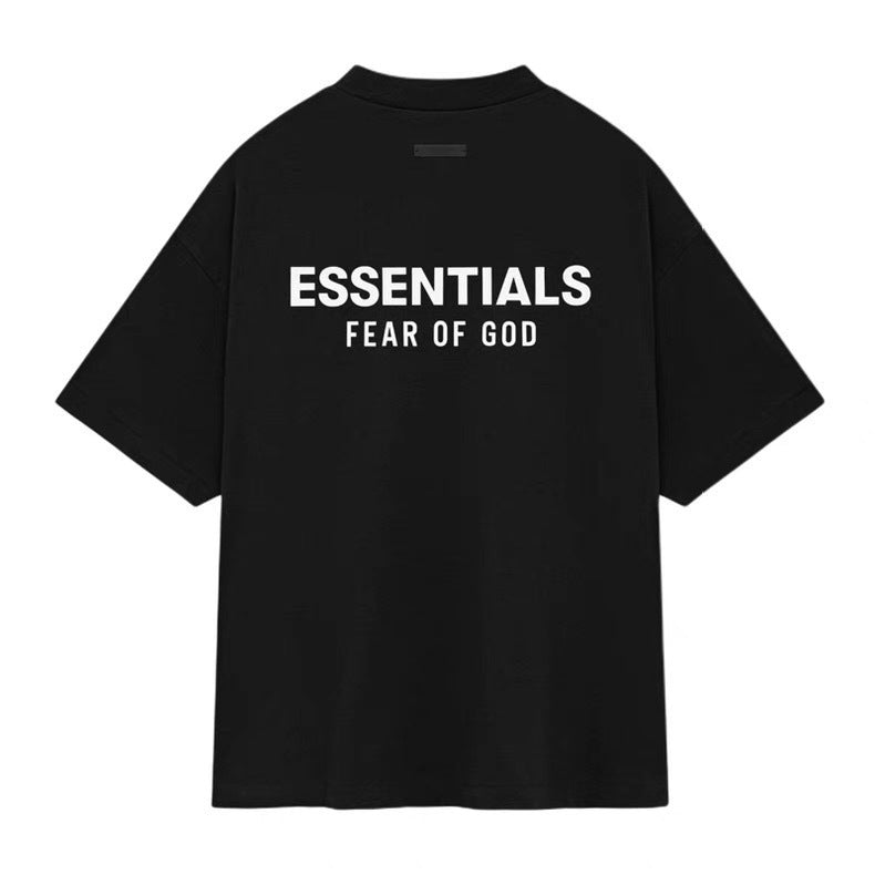 Fear of God Essentials Rubber Print Letter Crew Neck Short Sleeve Tee