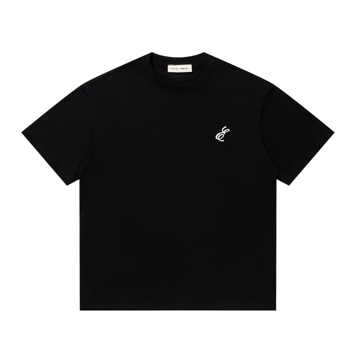 Fear Of God Essentials Script Embroidery Crew Neck Tee Unisex